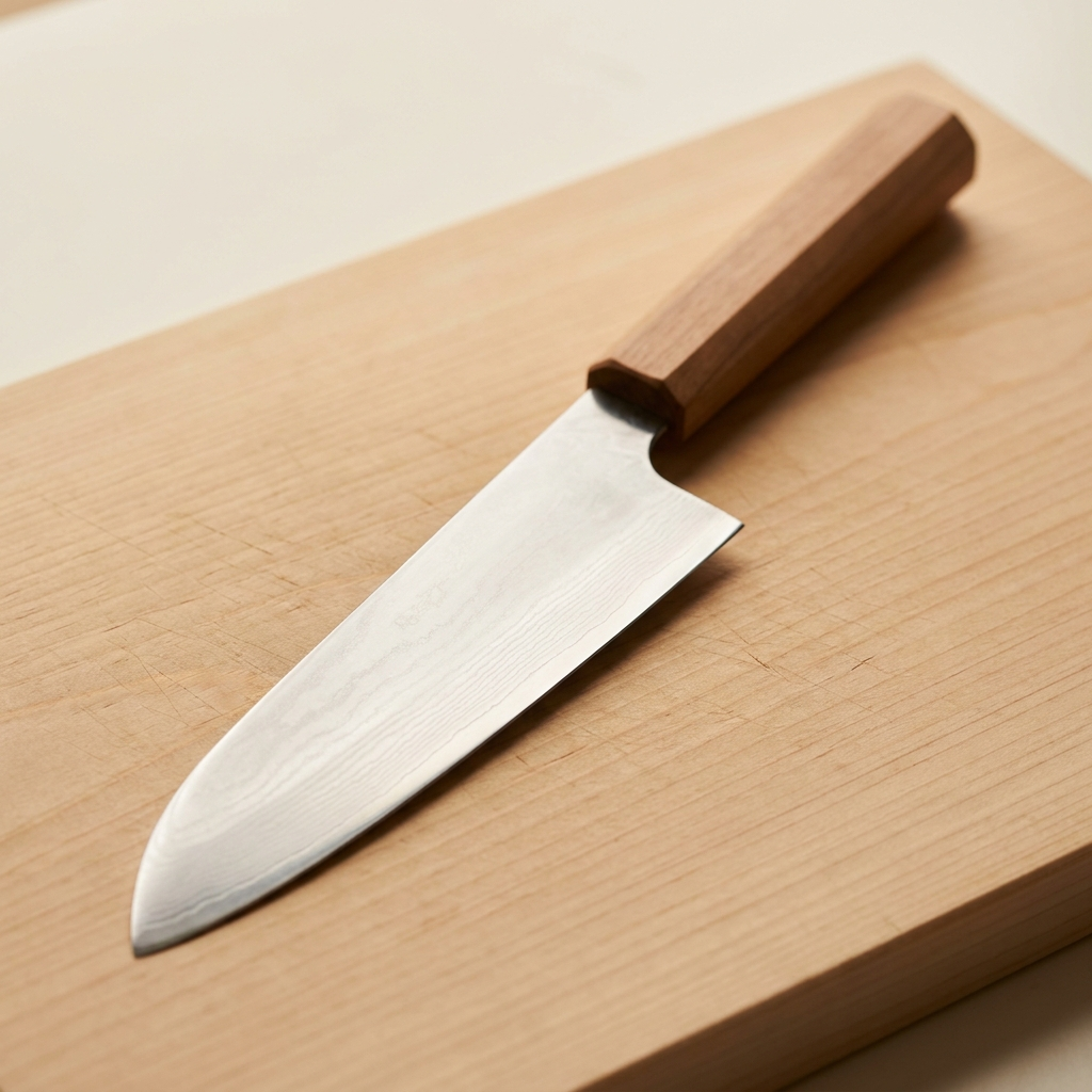 Santoku-Messer 165 mm, Dreilagenstahl